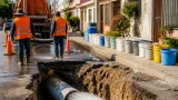 Fuga en tubería deja sin agua a siete colonias de Piedras Negras; SIMAS trabaja en la reparación