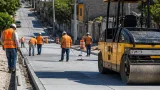 Guadalupe pavimenta calles de Rincón de la Sierra con concreto hidráulico; avance del 65%