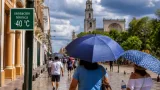 Merida afronta domingo caluroso con probabilidad de chubascos aislados y sensación térmica cercana a 40 °C