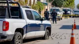 Persecución en Ciudad Valles deja patrulla con neumáticos dañados por ponchallantas