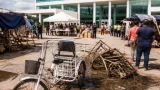 Santa Catarina entrega apoyo a comerciantes del mercado rodante tras lluvias en San Gilberto