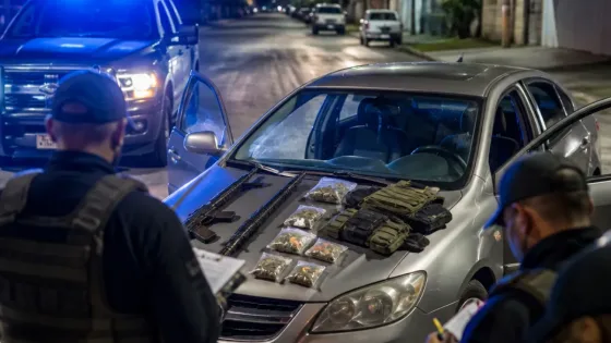 Detienen en Reynosa a dos por narcomenudeo; ofrecieron 10 mil dólares a policías
