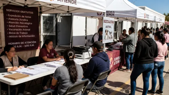 Gobierno estatal llevará servicios gratuitos a municipios y colonias de Sonora durante agosto