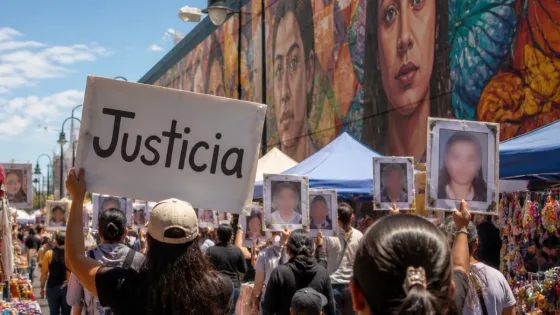 León: colectivos marchan y organizan bazar para exigir justicia y visibilizar víctimas