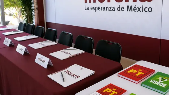 Morena reúne en CDMX a sus aspirantes de Nayarit; aliados celebraron convocatorias propias
