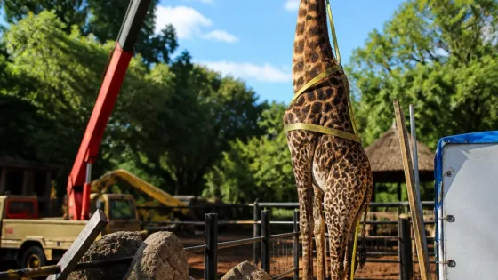 Muere Oldie, jirafa emblemática del Zoológico de León; analizan necropsia y solicitud de evaluación externa