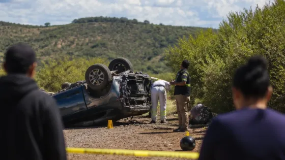 Senadora Geovanna Bañuelos pide investigar volcadura de su equipo en Zacatecas como posible atentado