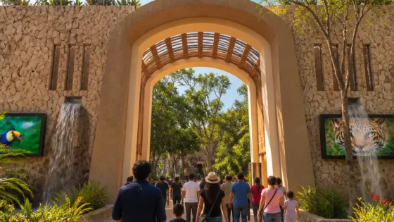 Tuxtla Gutierrez estrena Plaza Balam y nueva entrada en el ZooMAT tras inversión pública