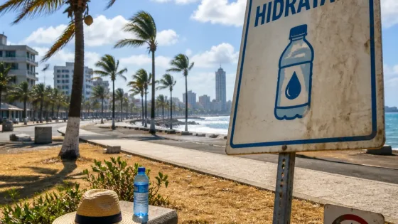 Veracruz enfrentará 24 horas de ambiente muy caluroso y humedad; recomiendan precauciones