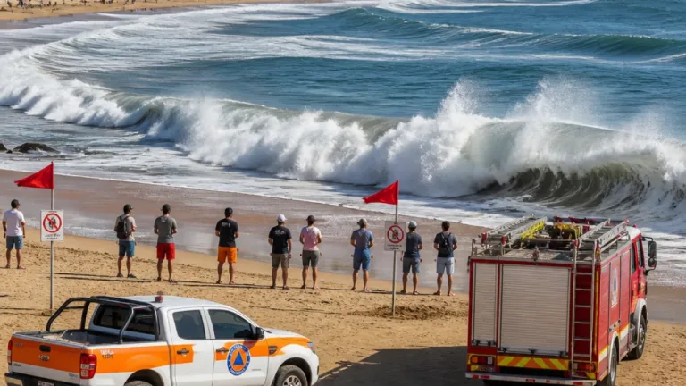 Acapulco emite aviso preventivo por oleaje de hasta 2.7 metros y marejadas