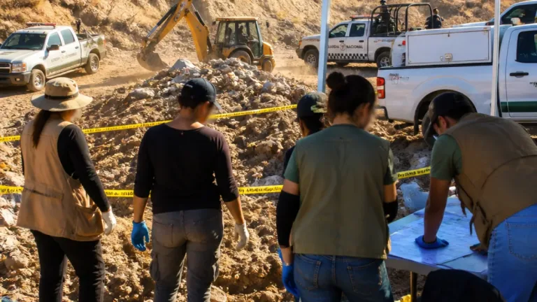 Activistas y autoridades reanudan búsquedas en colonia Bicentenario de Tecate tras hallazgos previos