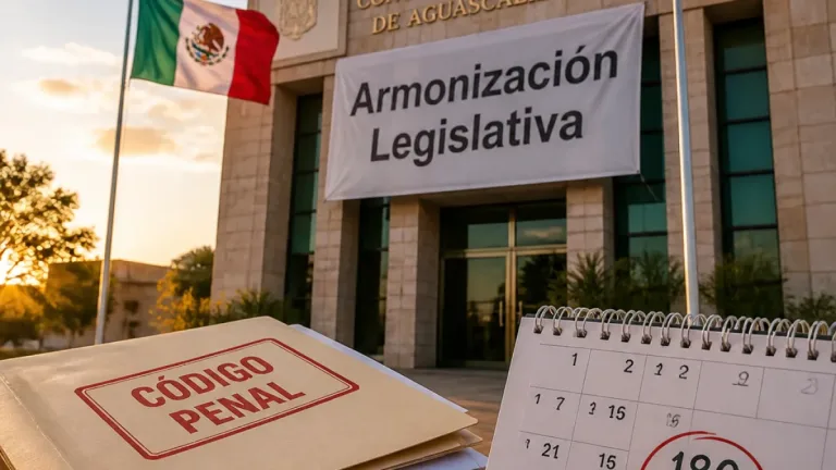 Aguascalientes anticipa respaldo a ley federal que homologa penas por feminicidio