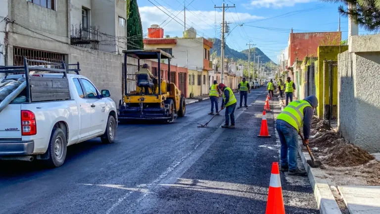 Apizaco inicia rehabilitación de Avenida de los Pinos para beneficiar a más de 5 mil habitantes