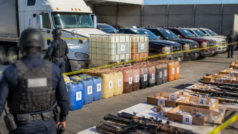 Autoridades de Hidalgo incautan 80 mil litros de huachicol y recuperan 133 vehículos en julio
