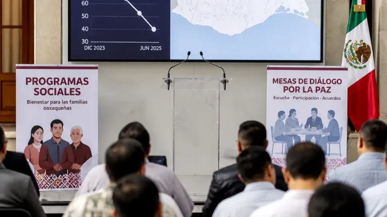 Baja percepción de inseguridad en Oaxaca: gobierno reporta avance pero llama a mantener acciones