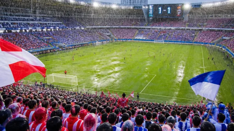 Bajo lluvia intensa, Puebla y Chivas empatan 1-1 en el Cuauhtémoc