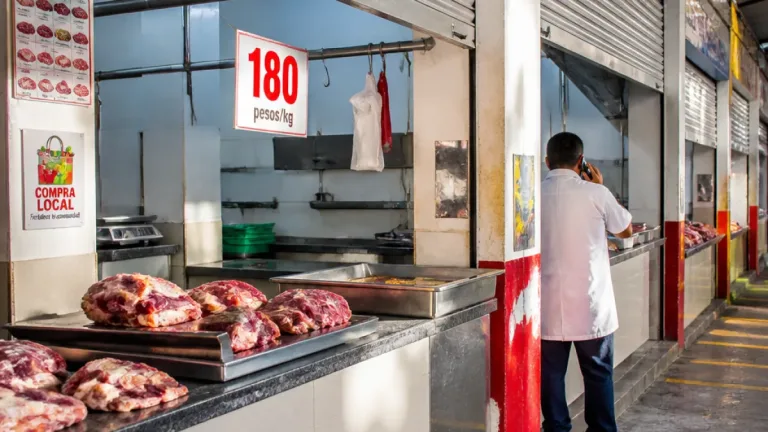 Caen hasta 80% ventas de carne en Mercado Argüelles en Ciudad Victoria por vacaciones