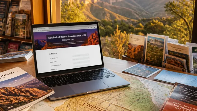 Chihuahua compite como Región Más Deseada en los Wanderlust Reader Travel Awards 2026