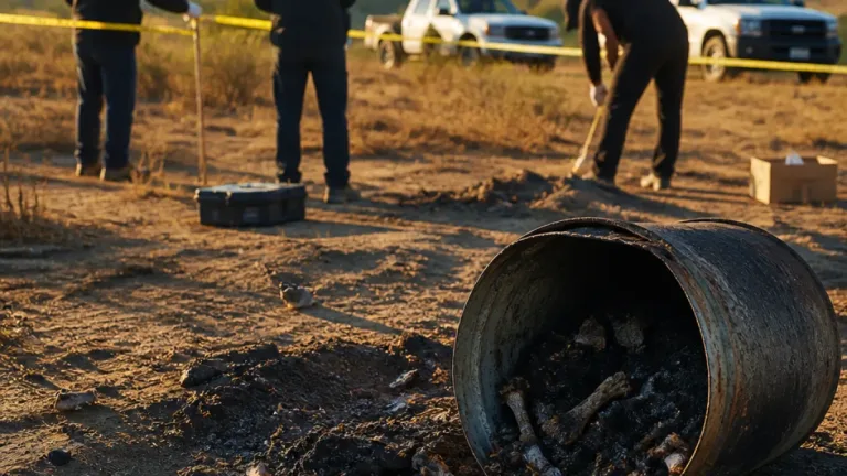 Colectivo reporta presunto crematorio clandestino con restos calcinados en Ayutla