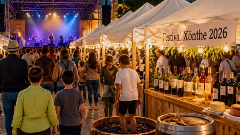 Colón prepara Festival Xönthe 2026: tres días de vino, gastronomía y espectáculos