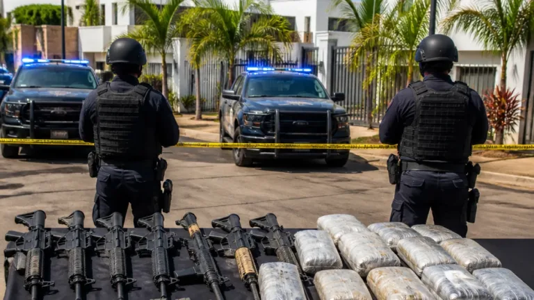 Condenan a 19 años a hombre detenido con 13 armas y 1.3 toneladas de droga en Tabasco