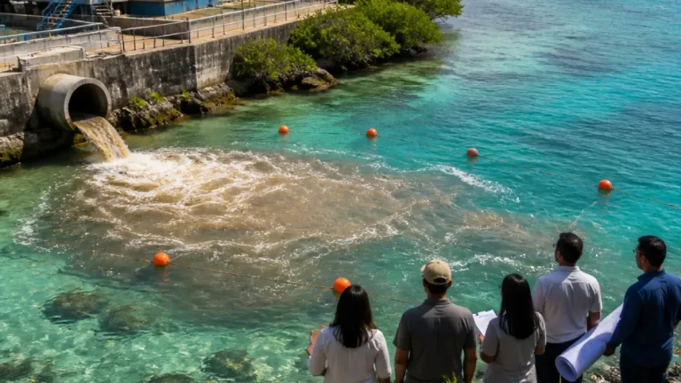 Cozumel debate su futuro tras denuncia por descargas de la planta San Miguelito
