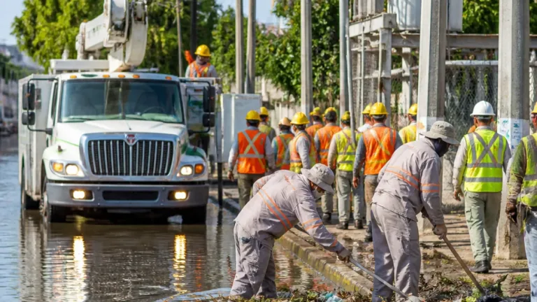 Culiacán: CFE restablece energía tras lluvias con operativo de 90 trabajadores