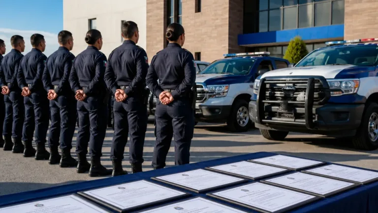 Delicias recibirá 19 de 97 nuevos policías municipales formados en Chihuahua