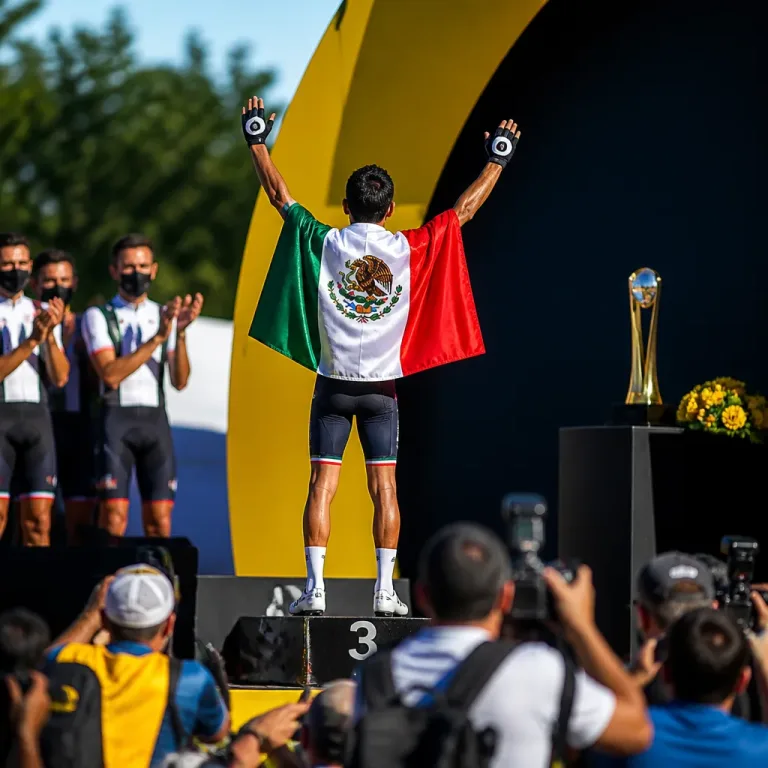 Isaac del Toro logra un hito histórico: tercer lugar del Tour de Francia, primer podio mexicano
