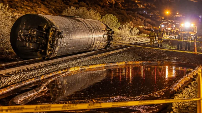 Descarrila vial carrotanque de Ferromex en Naco; reportan derrame menor y sin lesionados