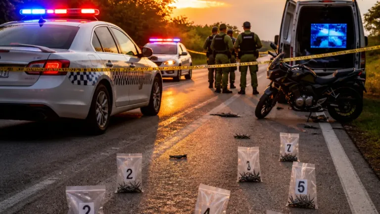 Detenido en Poza Rica reportero señalado por presunto lanzamiento de ponchallantas en la carretera