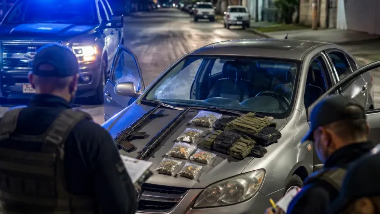 Detienen en Reynosa a dos por narcomenudeo; ofrecieron 10 mil dólares a policías