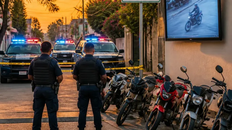 Detienen en Tlalnepantla a cuatro presuntos implicados en homicidio y robo de motocicletas
