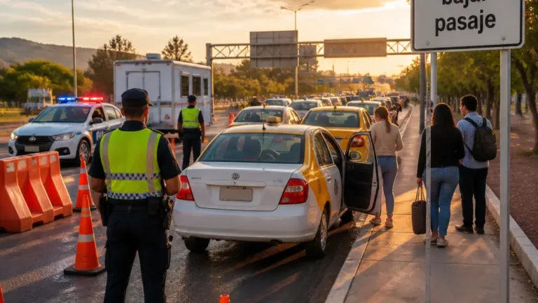 Durango autoriza ingreso de taxis desde Torreón para dejar pasaje; persiste operativo contra unidades pirata