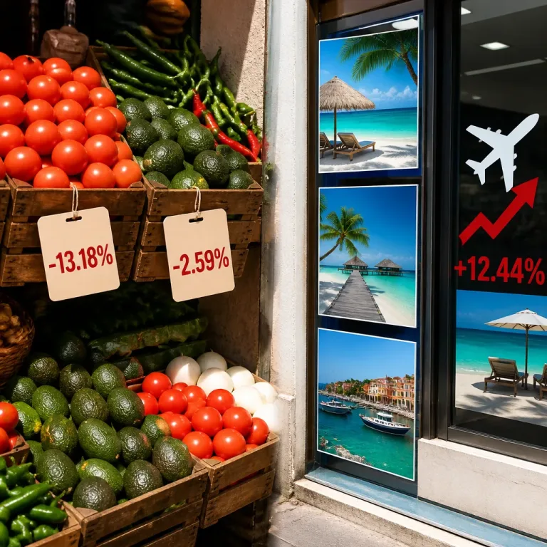 Inflación anual baja a 3.10% en primera quincena de julio; siguen presiones sectoriales