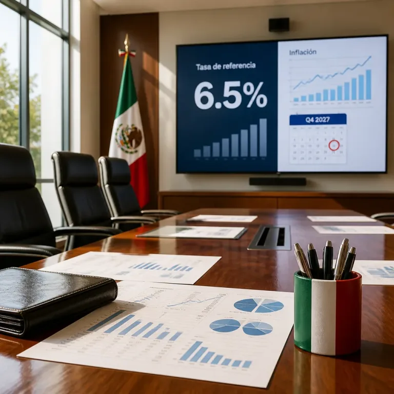 Banxico mantiene la tasa en 6.5% y anticipa mantenerla en el nivel actual