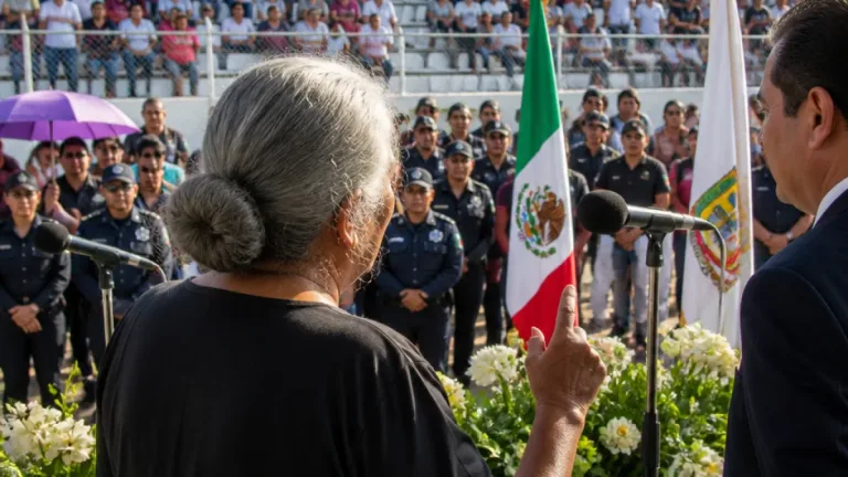 Familia de Dafne confronta a gobernador; Américo Villarreal promete “justicia” y avances