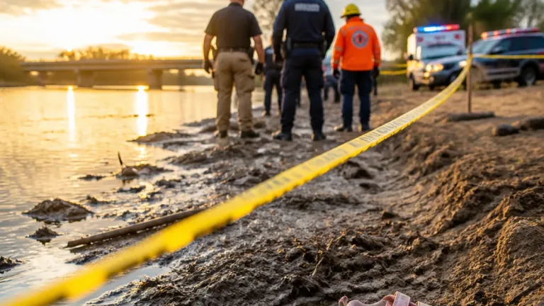 Guasave: niño de 2 años fallece tras caer al río Sinaloa en El Caminero