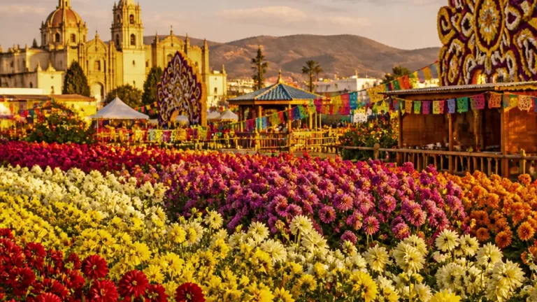 Huamantla celebra la dalia, flor nacional que florece en sus campos y tradiciones