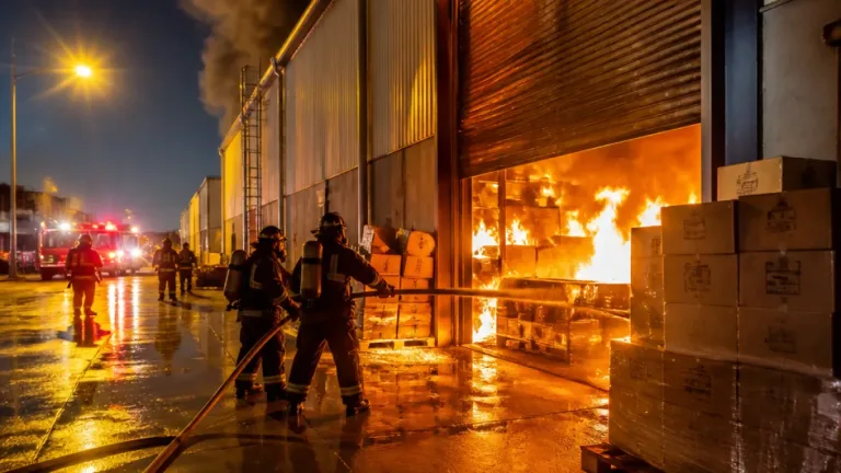 Incendio en bodegas cerca de Hermosillo alcanza almacén de placas; trámites seguirán abiertos