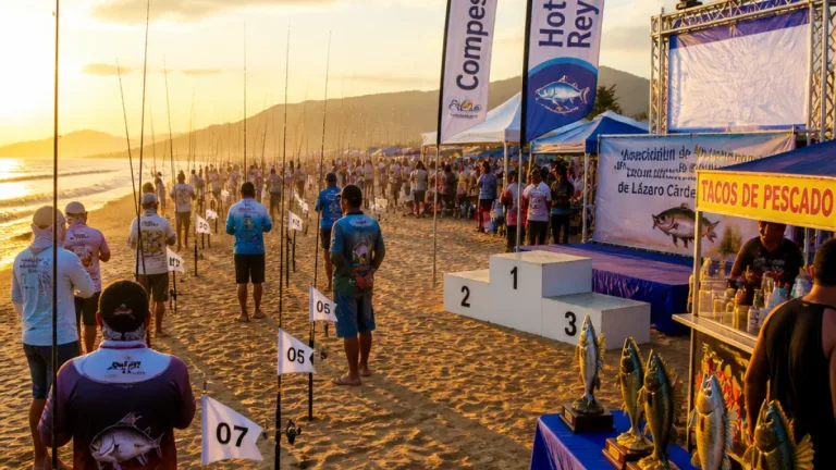 Lazaro Cárdenas fortalece su vocación turística con la Copa Reyna Pío de pesca deportiva