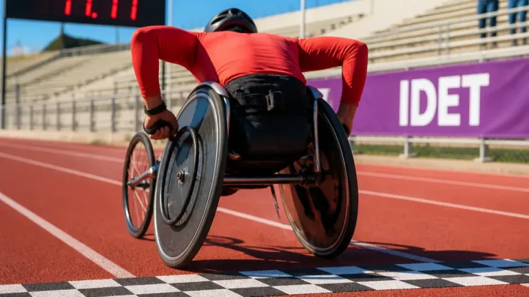 Leonardo Pérez Juárez da oro a Tlaxcala en 100 m T52 del WPA Grand Prix