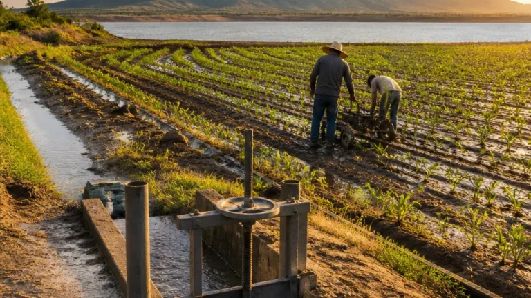 Lluvias en Aguascalientes dan respiro al campo y reducen drásticamente riego agrícola