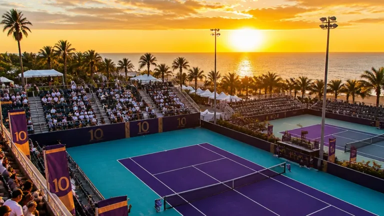 Los Cabos celebra una década del Abierto de Tenis bajo la dirección de Mextenis