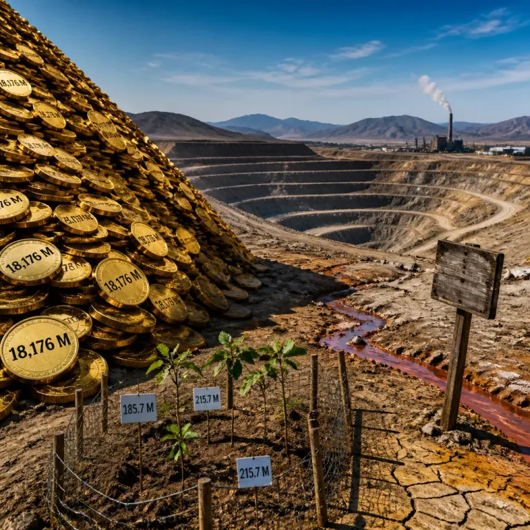 Grupo México destinó solo 1.18% de ventas a protección ambiental pese a ganancias récord