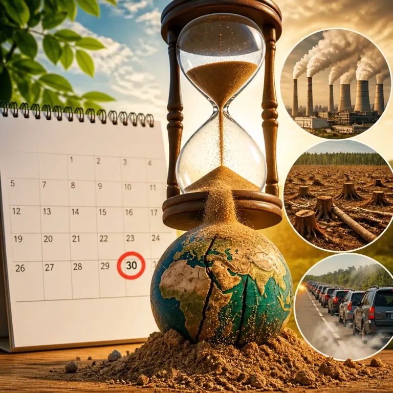 La Tierra agota hoy lo que puede regenerar en todo 2026, alerta Global Footprint Network