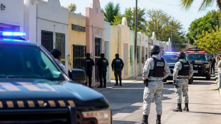 Merida: seis predios asegurados en operativo por presunto narcomenudeo en el sur de la ciudad