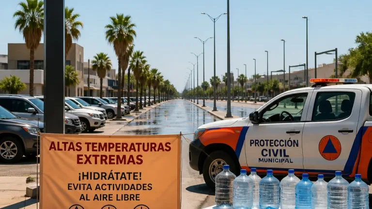 Mexicali ante jornada sofocante: sensación térmica superior a 47º y noche muy calurosa
