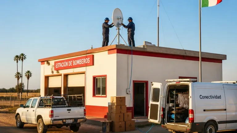 Nueve estaciones de bomberos del Valle de Mexicali recibirán internet gratuito para fortalecer emergencias