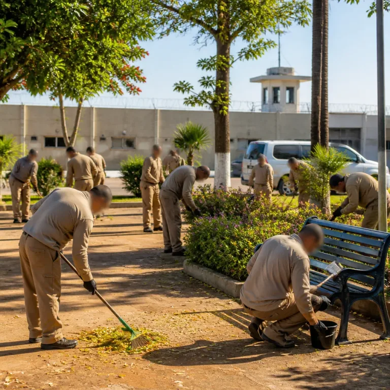 96 reclusos de seis cárceles participan en programa de trabajo comunitario del Ministerio